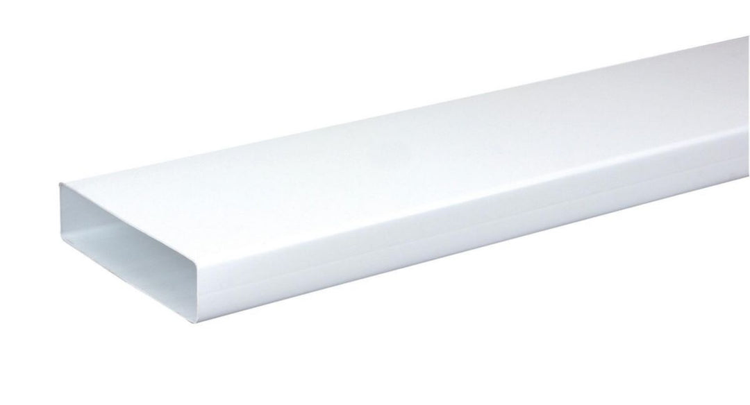 Starres Kunststoff-Rechteckrohr 55 x 220 mm, 3 m