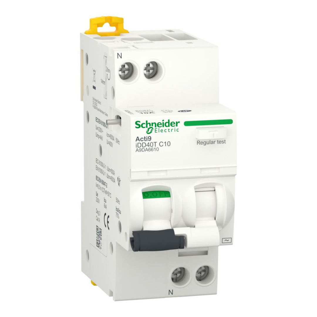 Schneider Electric Acti9 iDD40T FI/LS-Schalter 1P+N, C 16 A, 30 mA, Typ A-SI, 6 kA