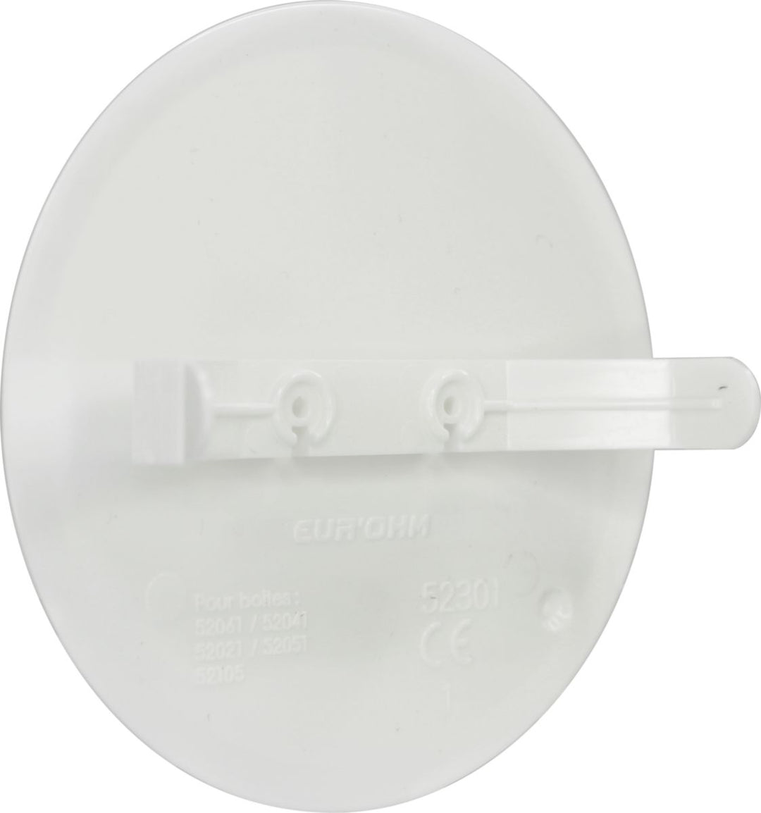 Eur'ohm Clipsdeckel Ø 80 mm für Gerätedosen Ø 67 mm
