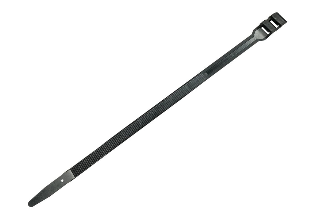 Novipro Kabelbinder PA 6.6 Doppelkopf 9 x 260 mm schwarz, 100 Stück