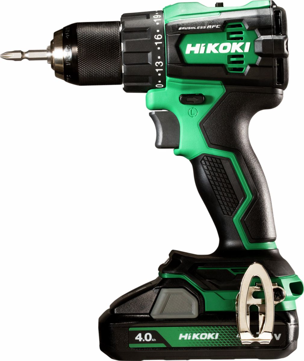 HiKOKI DV18DEWHZ Akku-Schlagbohrschrauber 18 V, 4,0 Ah, 70 Nm, Brushless, HitCase II