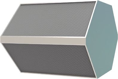 Zentrales Zu-/Abluftgerät mit Gegenstrom-Wärmetauscher bis 90 % für den Gewerbebereich, Pureclass