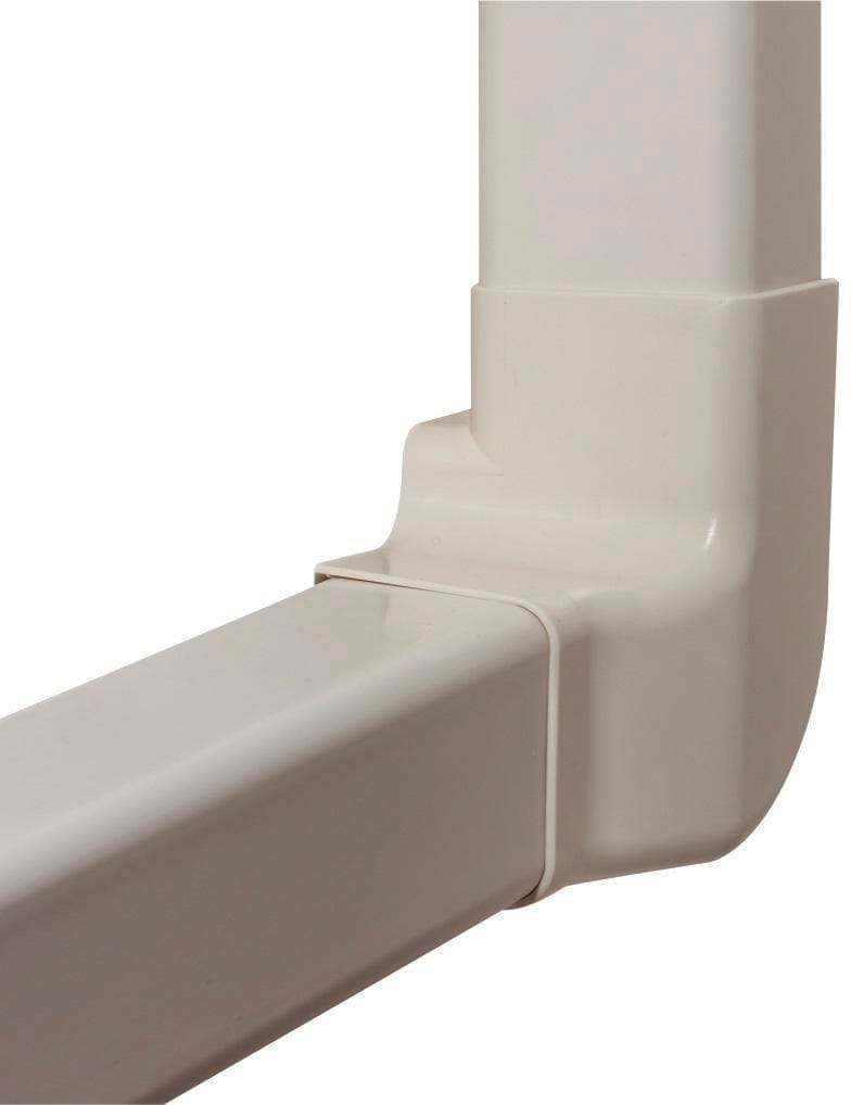 Vertikalwinkel für Kabelkanal 80 x 60 mm, weiß