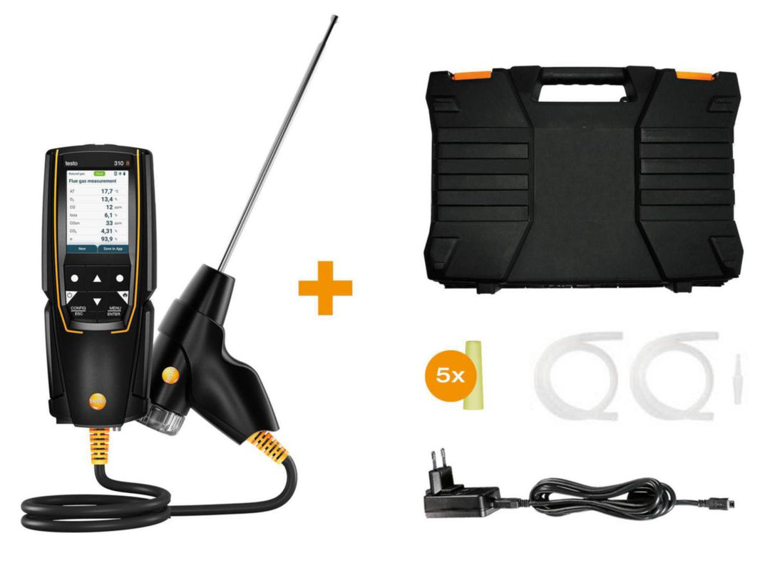 Testo 310 II vernetztes Abgasanalysegerät