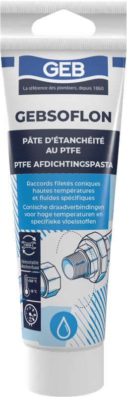 GEBSOFLON PTFE-Dichtpaste, Tube 125 ml