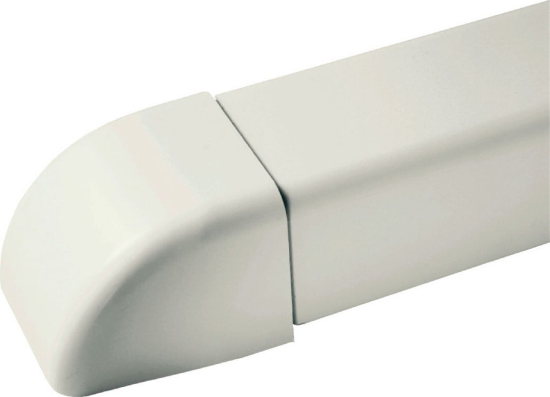 Endkappe für Kabelkanal weiß, 60 x 45 mm