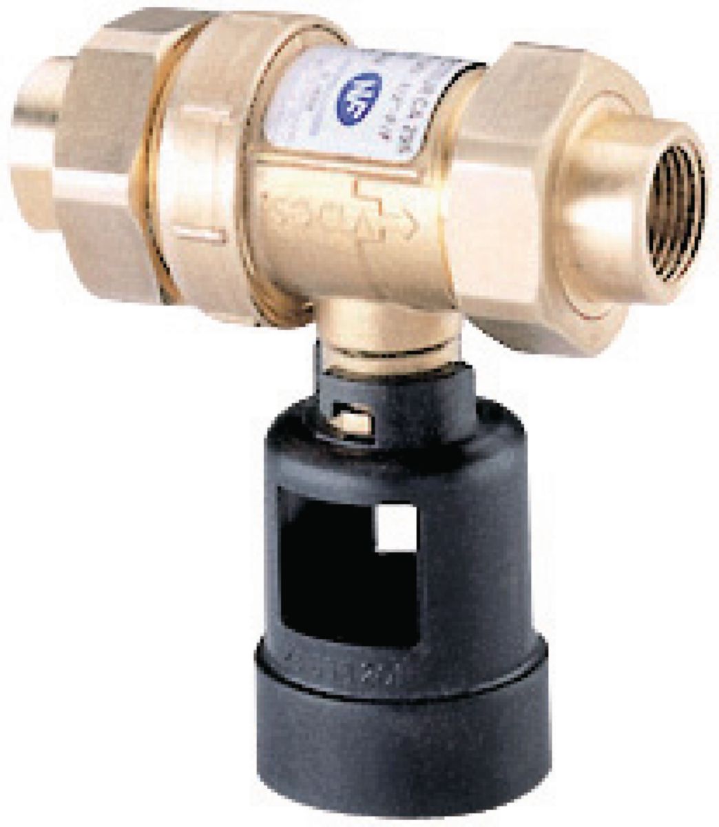 Socla Systemtrenner CA 2096 nicht kontrollierbar, DN20, Innengewinde 20x27 mm, mit Siphon