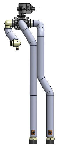 Panasonic CZ-NV3 3-Wege-Umschaltventil für Aquarea Split-Wärmepumpen Serie M
