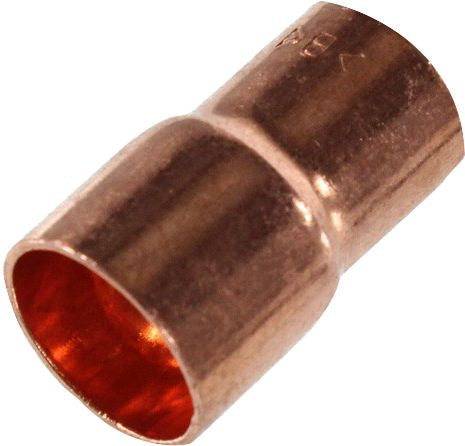 Kupfer-Reduzierstück zum Löten, Außen-Innen (MF), 5/8" – 1/2"