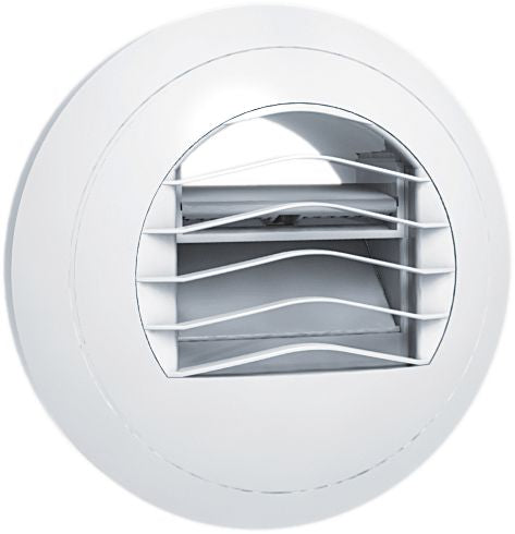 Abluftventil ALIZÉ AUTO TEMPO 30/90 m³/h, batteriebetrieben (4,5 V)