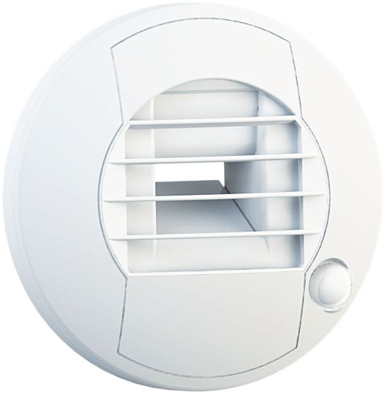 Alizé Hygro Tempo Vision Abluftventil 5/50/50 m³/h, 12 V, Anschlussmuffe Ø 125 mm