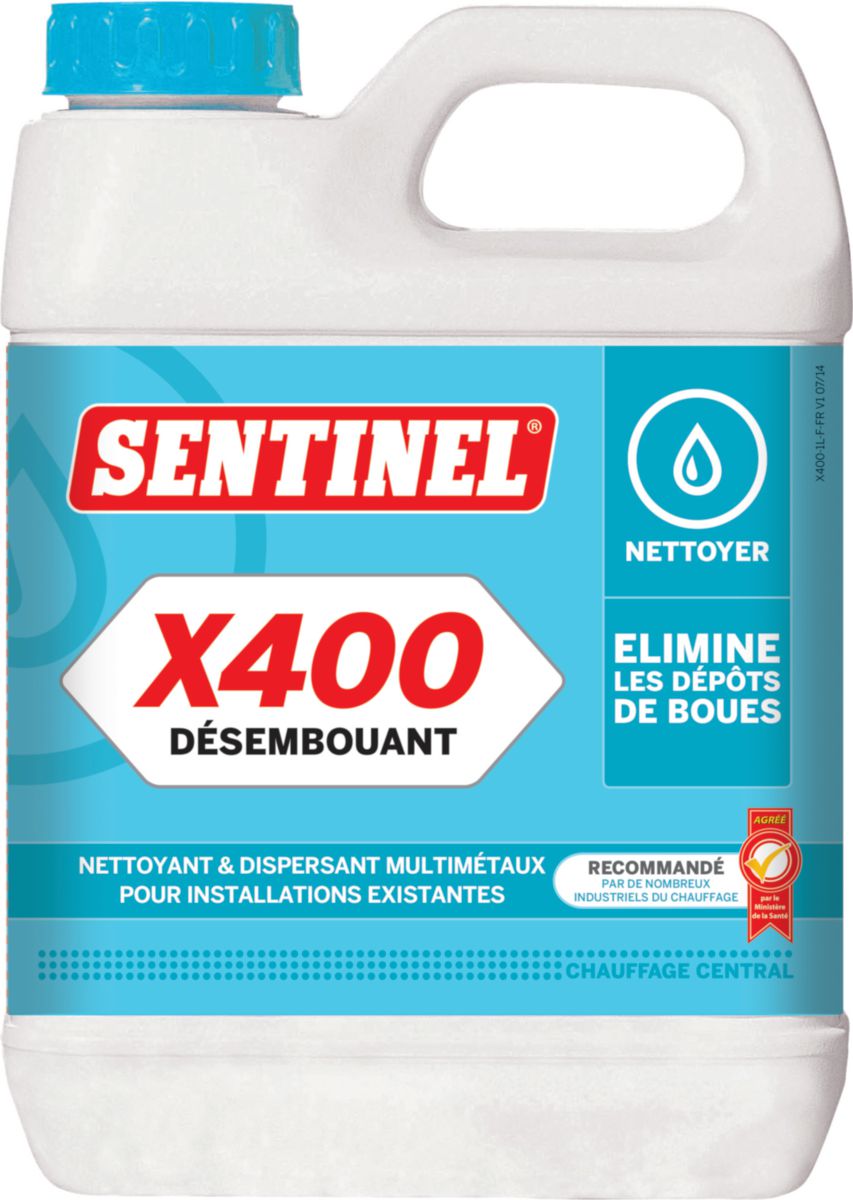 Sentinel X400 Heizungsreiniger (Entschlammer), Kanister 1 Liter