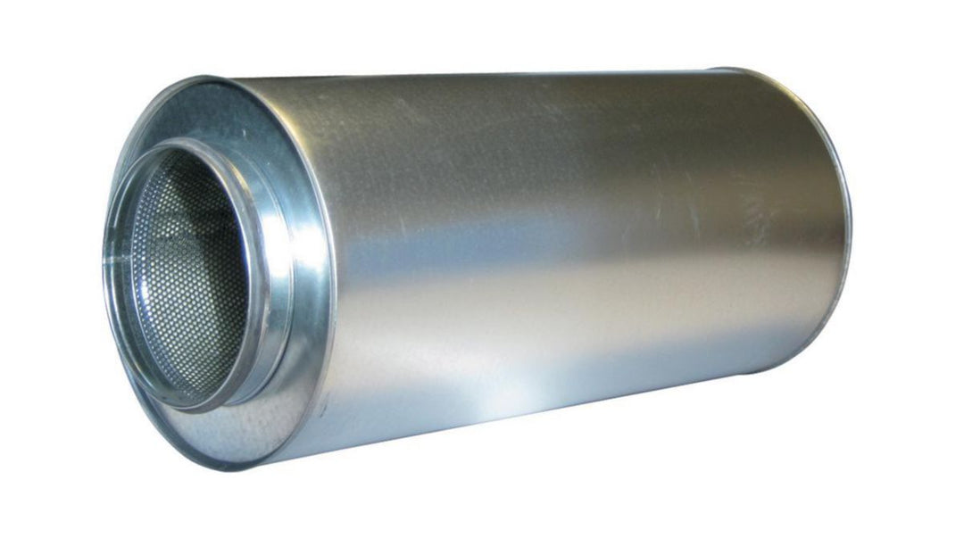 Zylindrischer Rohrschalldämpfer verzinkt PAS 315 AGR, Ø 315 mm