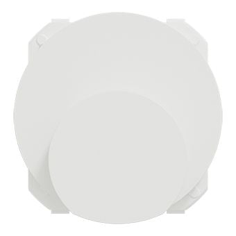 Schneider Electric Odace Zierblende für Kabelauslass, weiß RAL 9003 matt