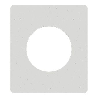 Schneider Electric Odace Architecte Abdeckrahmen 1-fach, Betonoptik, IP21D, IK04