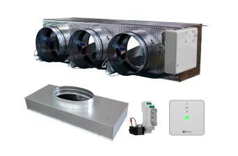 Easyzone C25 Paket vernetztes Plenum Medium IB8 LG 3x200 02S mit vernetztem Rückluft-Plenum 2xC250