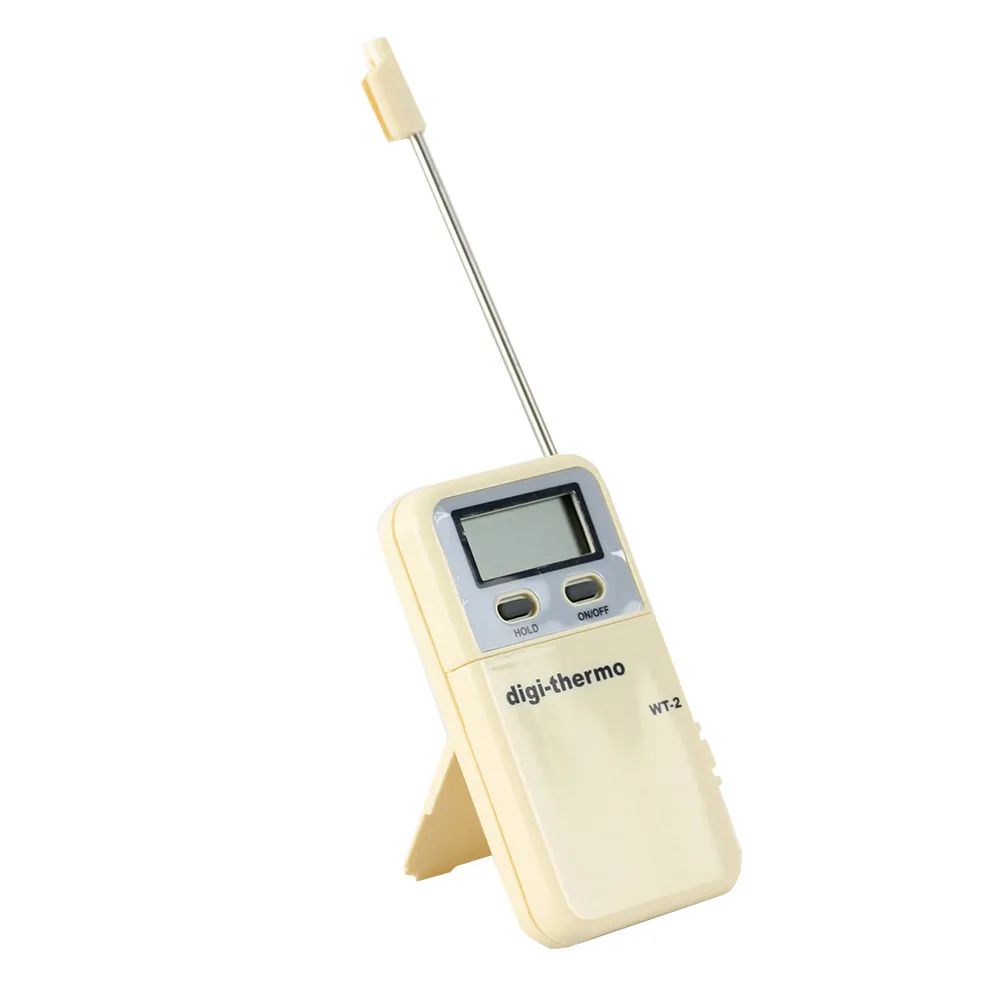 Sondenthermometer WT-2, -50 bis +200 °C, Auflösung 0,1 °C