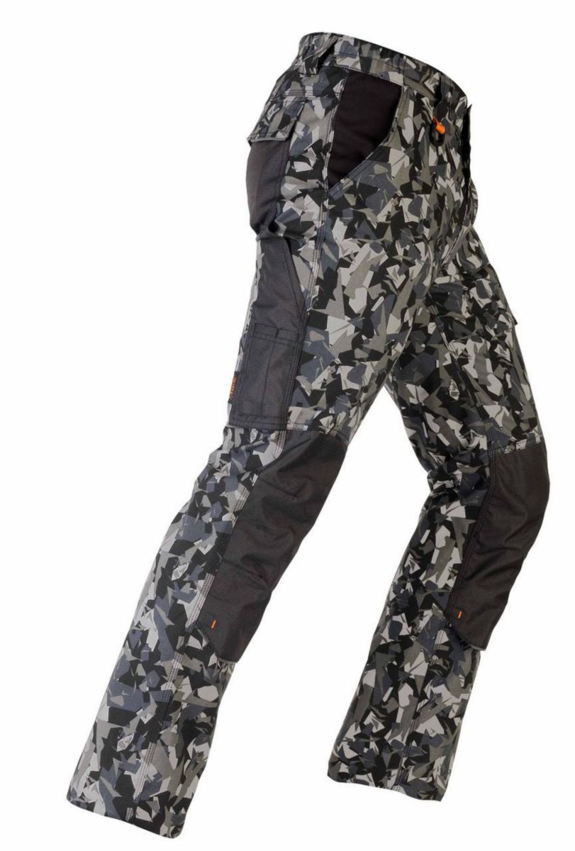 Kapriol Arbeitshose Tenere Pro Camouflage grau, Größe XL