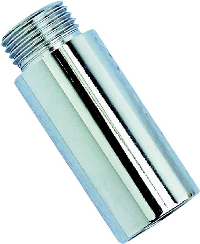 Altech Messing-Verlängerung 8446LC Außen/Innen, kurzes Gewinde, verchromt, 20/27, 1 Stück