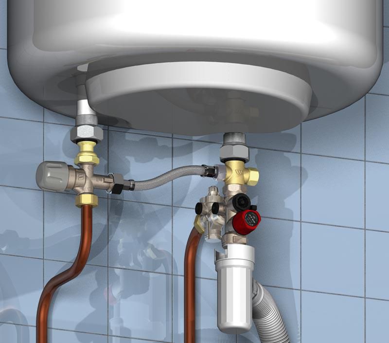 SFR Komplett-Sicherheitsset für Warmwasserbereiter, 3/4 Zoll (20x27)