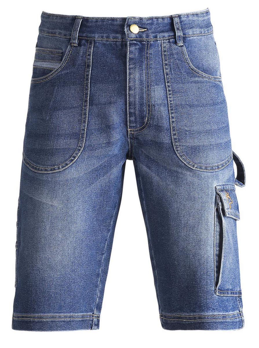 Kapriol Jeans-Bermuda Denim blau, Größe L