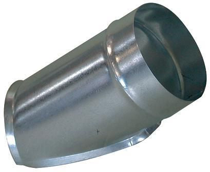 Schrägabzweig 45° verzinkt für Rundkanäle, Ø 200/560 mm