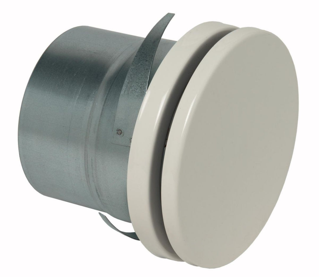 Aldes SR 149 Zu- und Abluft-Tellerventil Ø 100 mm, Polypropylen weiß RAL 9010