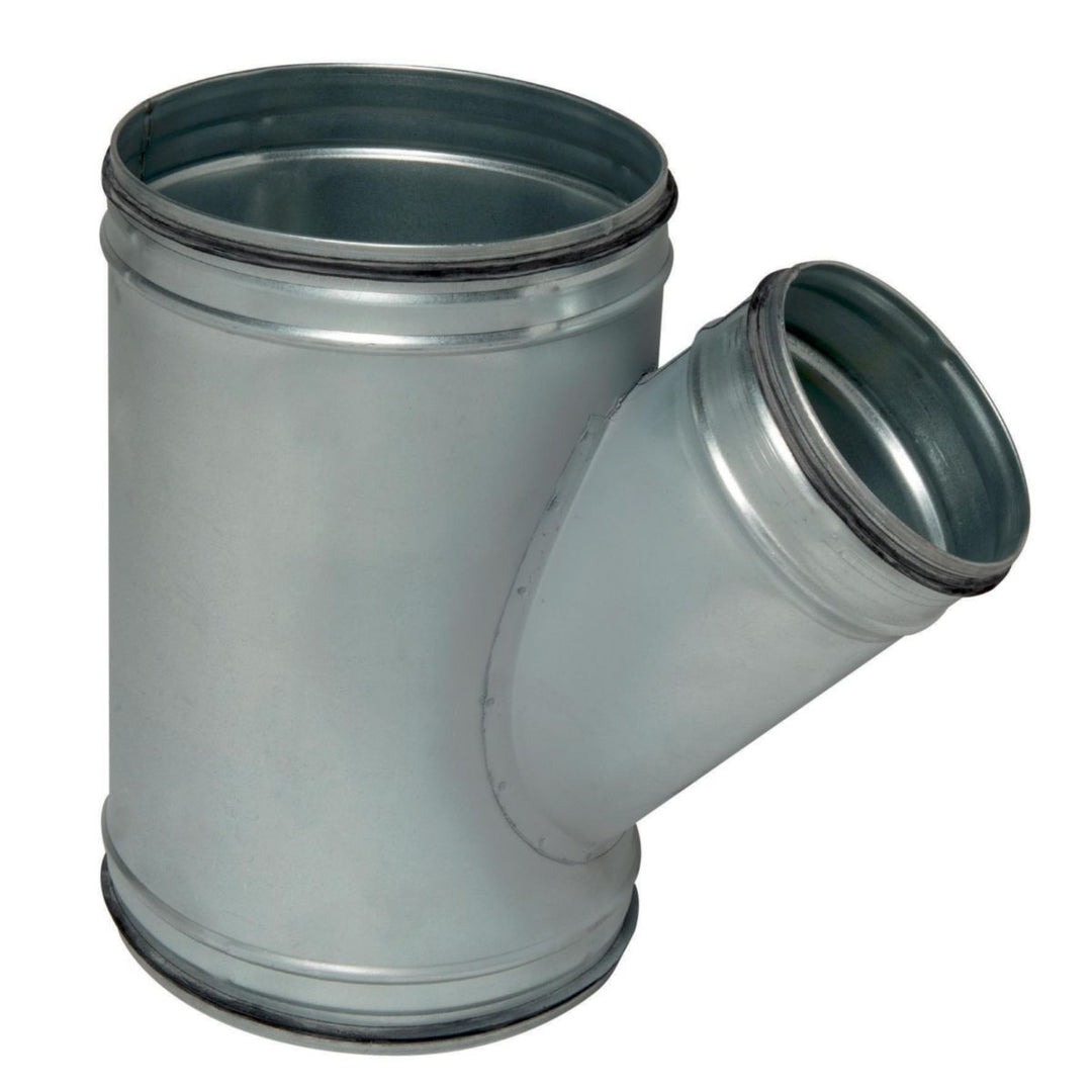 Schräger Abzweig 45° verzinkt mit Dichtung, Ø 160/125 mm, Virtuo-Fix