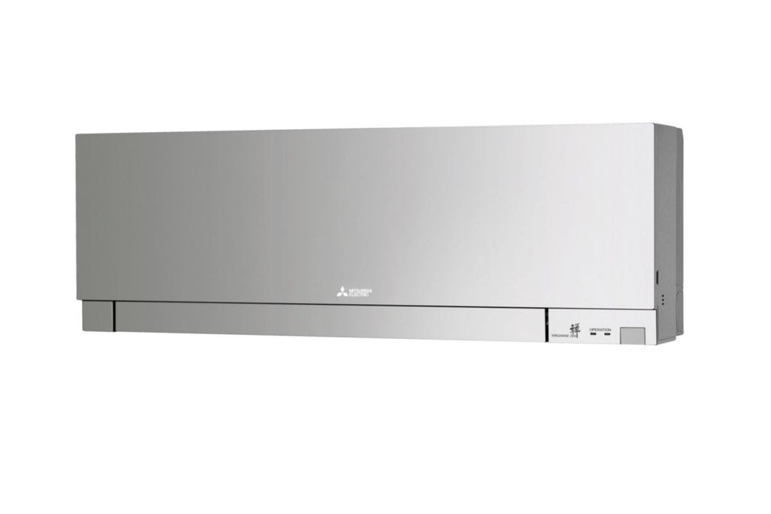 Mitsubishi Electric Serie M Design MSZ-EF Wand-Innengerät Silber, Kühlen 4,2 kW / Heizen 5,4 kW, WLAN