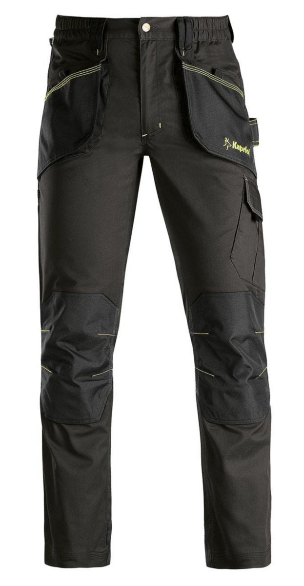 Kapriol Slick Arbeitshose schwarz/schwarz, Größe XXL