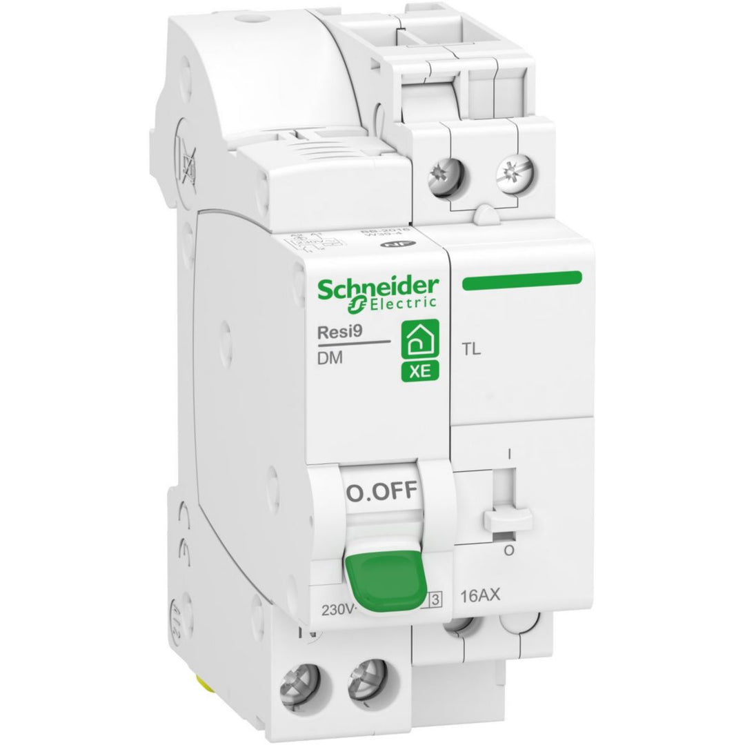 Schneider Electric Resi9 XE Kombigerät Leitungsschutzschalter + Stromstoßschalter 1P+N 10 A, C