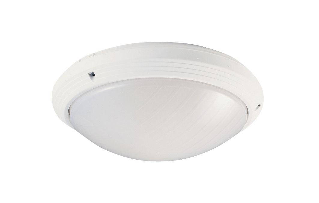 Aric Bullaugenleuchte 270T weiß, IP65, IK10, E27 max. 75 W