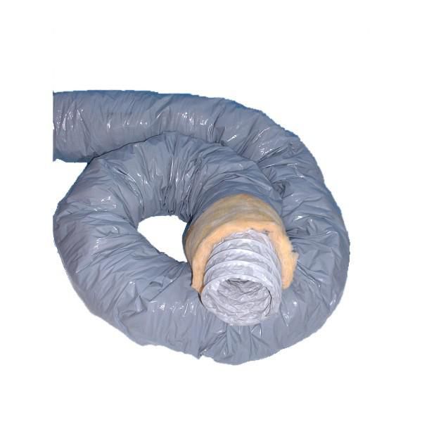 Acoflex isoliertes PVC-Flexrohr, Ø 102 mm, 6 m