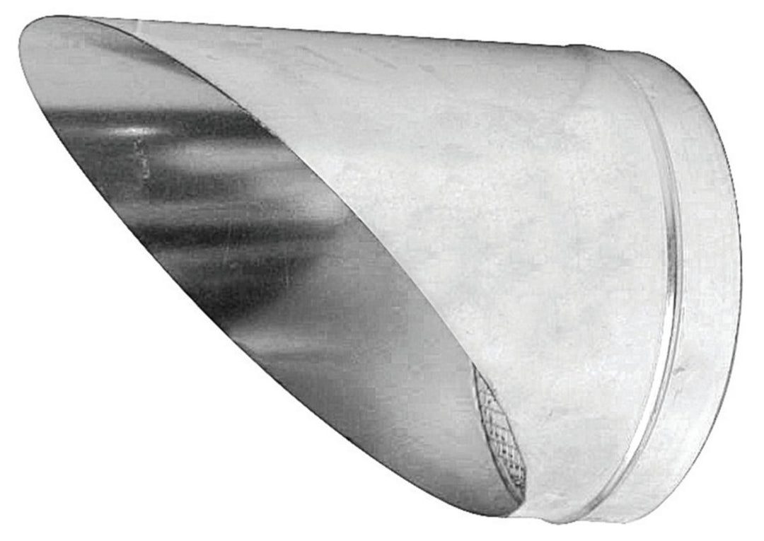 TFVM Stutzen mit Schrägschnitt, Stahl, Ø 160 mm