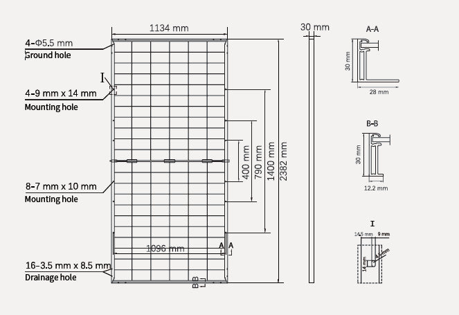 Chint New Energy Technology Co., Ltd. (Astronergy) - Solarmodul - ASTRO N7 CHSM66RN(DG)/F-BH 605-630W 630 - Art. 227484