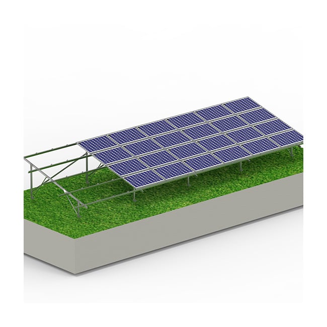 Xiamen Angels Solar Energy Co.,Ltd - Montagesysteme - AS Galvanized Steel Hot Dip Ground Mounting System AS Galvanized Steel Hot Dip Ground Mounting System - Art. 8357