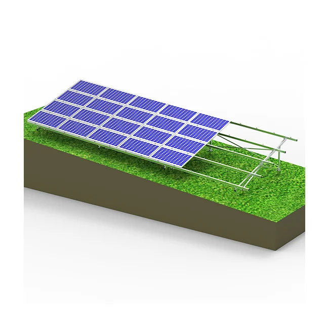 Xiamen Angels Solar Energy Co.,Ltd - Montagesysteme - AS Ground Mounting Adjustable System AS Ground Mounting Adjustable System - Art. 8356