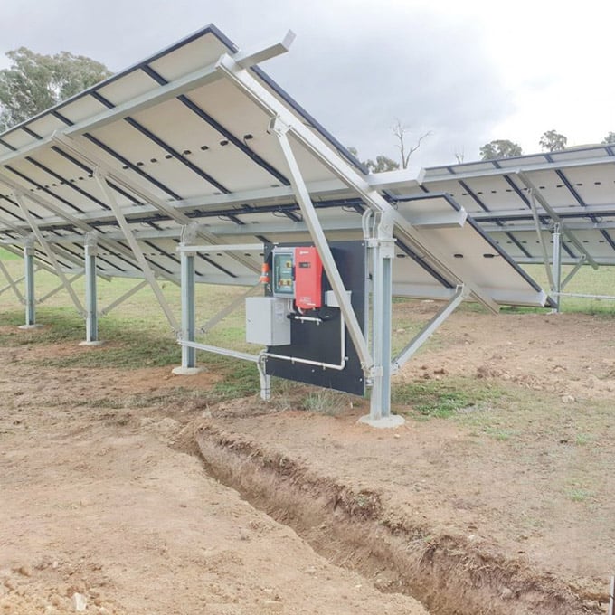 Xiamen Angels Solar Energy Co.,Ltd - Montagesysteme - AS Steel Solar Ground Mounting System AS Steel Solar Ground Mounting System - Art. 8346