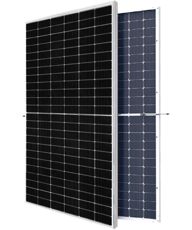AUSTA Solarmodul AU550-36V-MHD, 550W SILVER Frame Glas-Glas