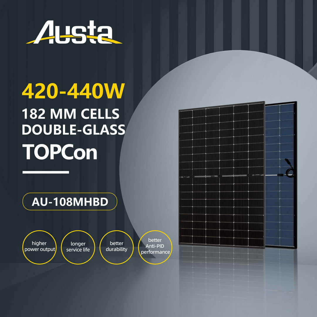 Austa Energy - Solarmodul - AU-108MHDB AU430-27V -MHDB - Art. 215172