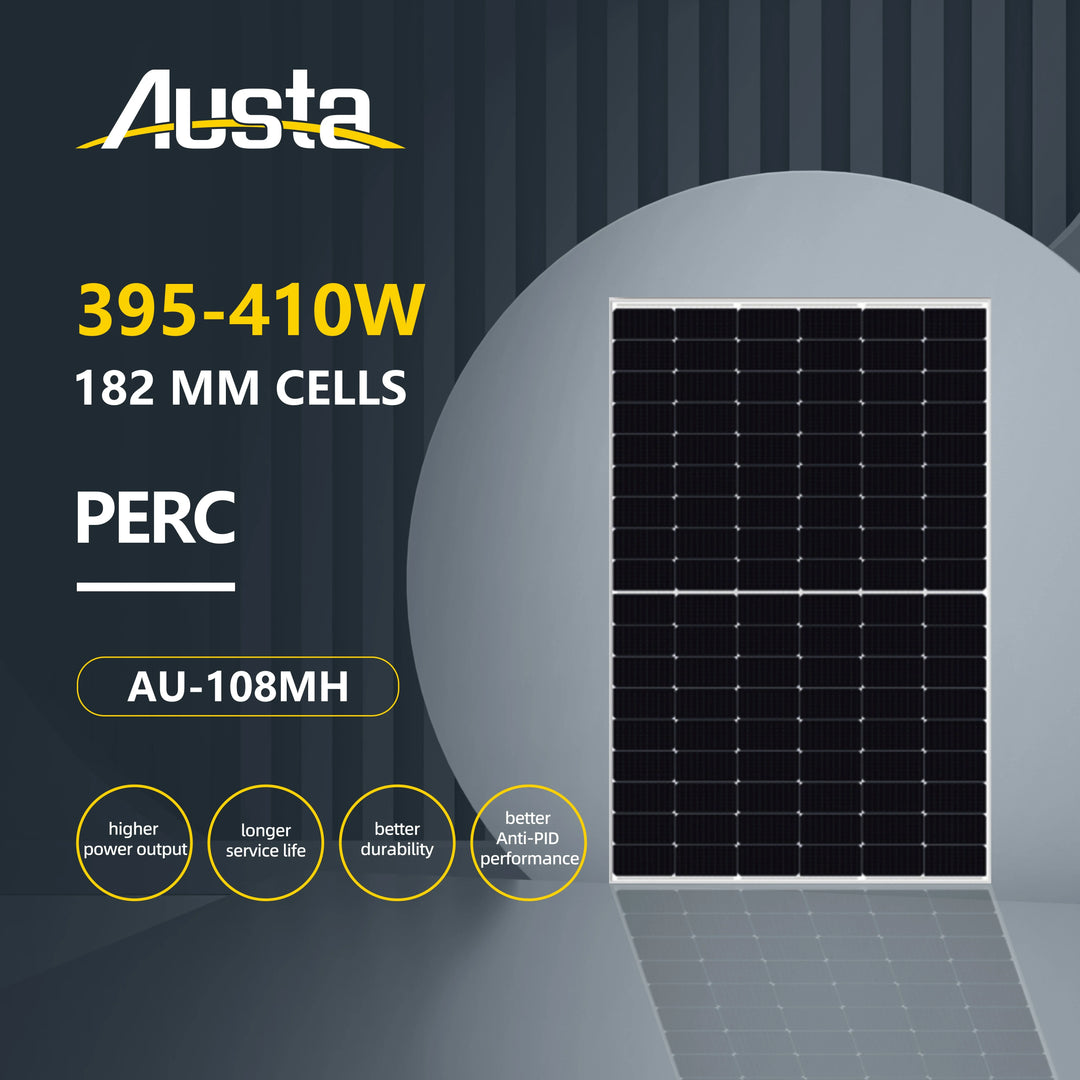 Austa Energy - Solarmodul - AU-108MH (PERC) 395-410W AU400-27V-MH - Art. 217163
