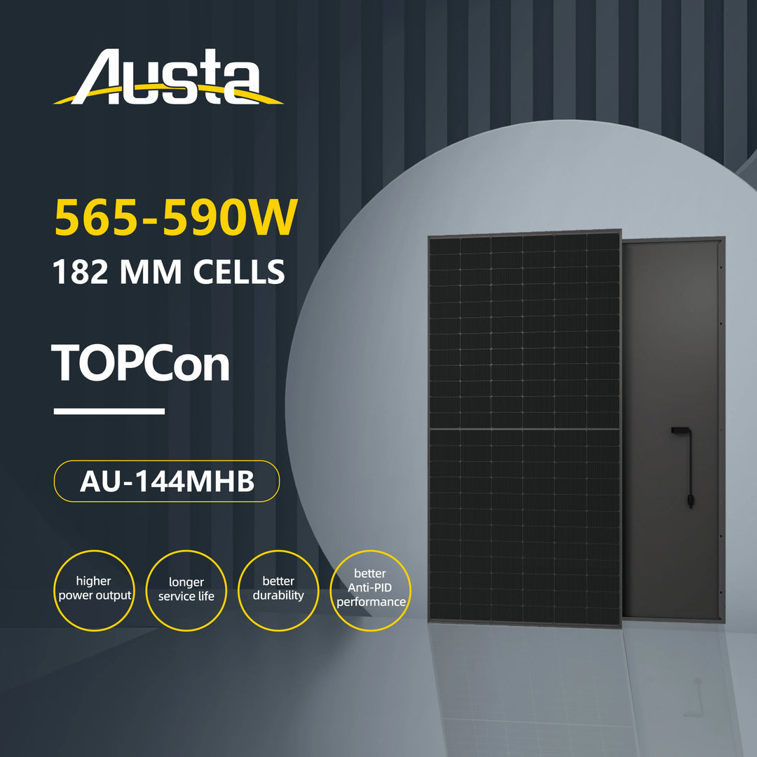 Austa Energy - Solarmodul - AU-144MHB AU580-36V-MHB - Art. 217180
