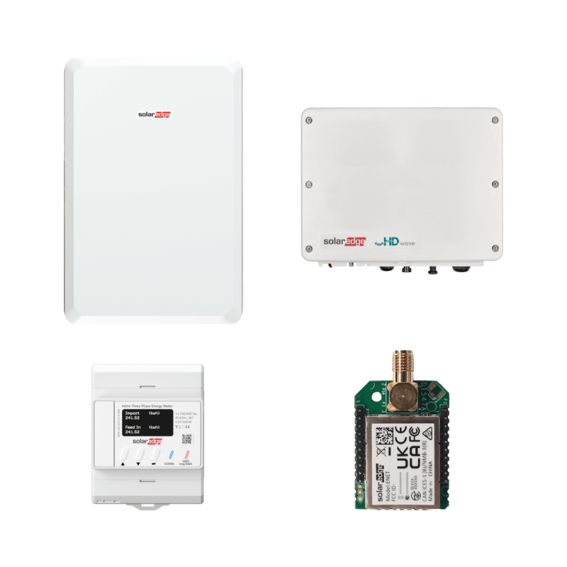 SolarEdge Voordeel set BAT-10K1PS0B-12 met SolarEdge SE4000H-BEN4