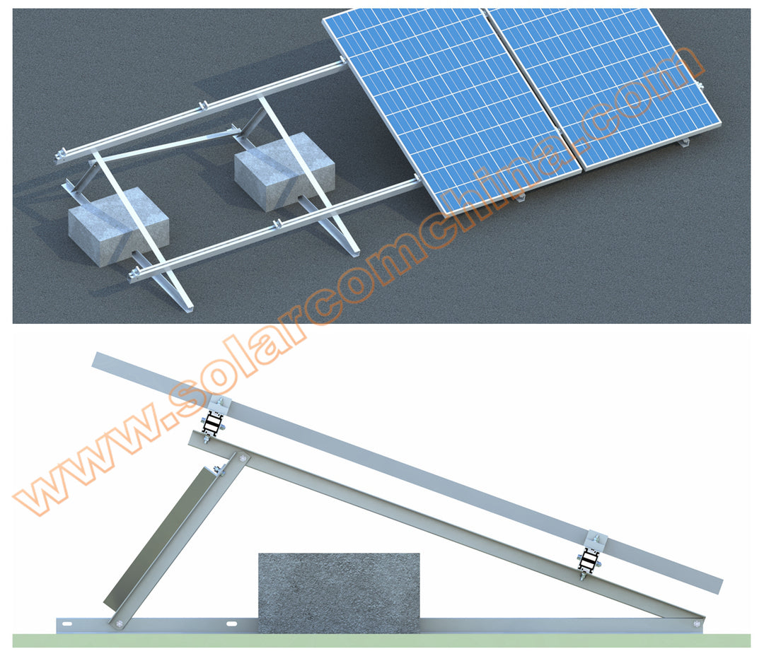 Adjustable Flat roof mounting system-Universal ... SC-VRC2 - Art. 3953