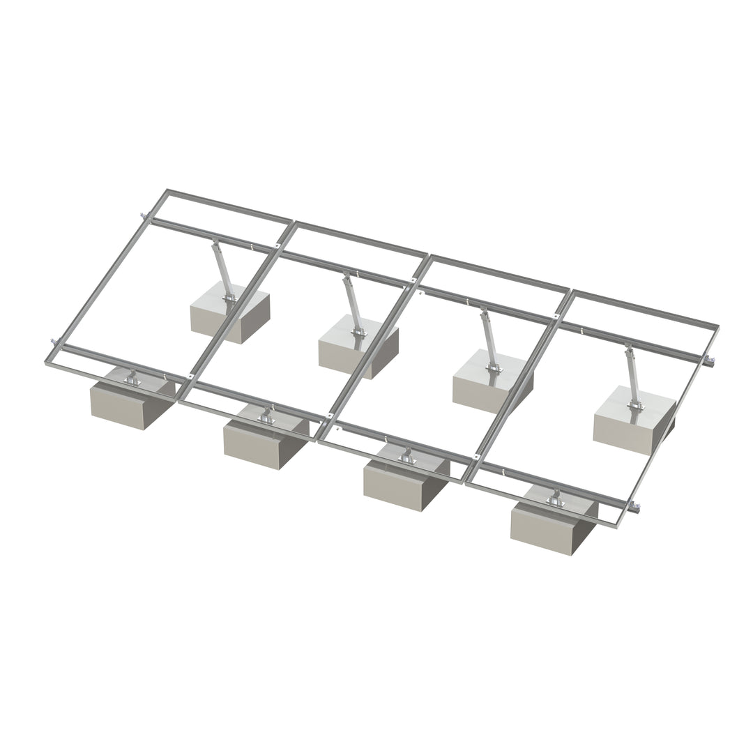 Alumsolar PV Engineering Co., Ltd. - Montagesysteme - Adjustable Solar Mounting Structure ADJ202301 - Art. 9726