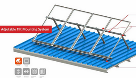 Adjustable Tilt Mounting System Adjustable Tilt Mounting System - Art. 6003