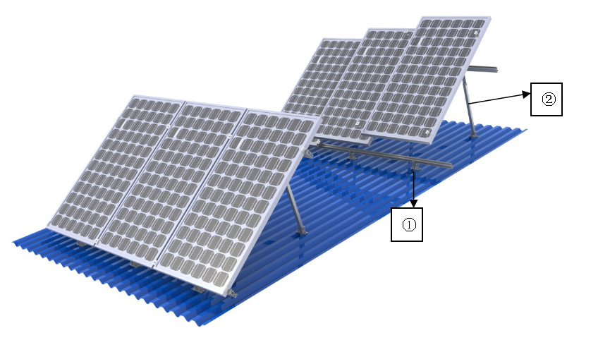 Xiamen Grengy Photovoltaic Technology Co., Ltd. - Montagesysteme - Adjustable bracket Adjustable bracket - Art. 4212