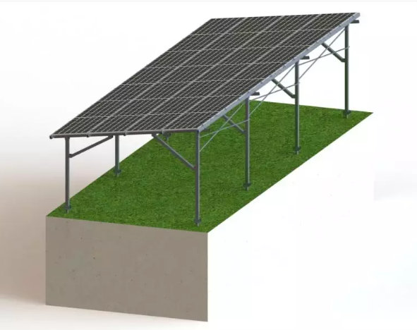 Agricultural Farmland Solar Mounting System SR AGR 01 - Art. 10589