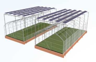 Agricultural Greenhouse mounting System Agricultural Greenhouse mounting System - Art. 4334