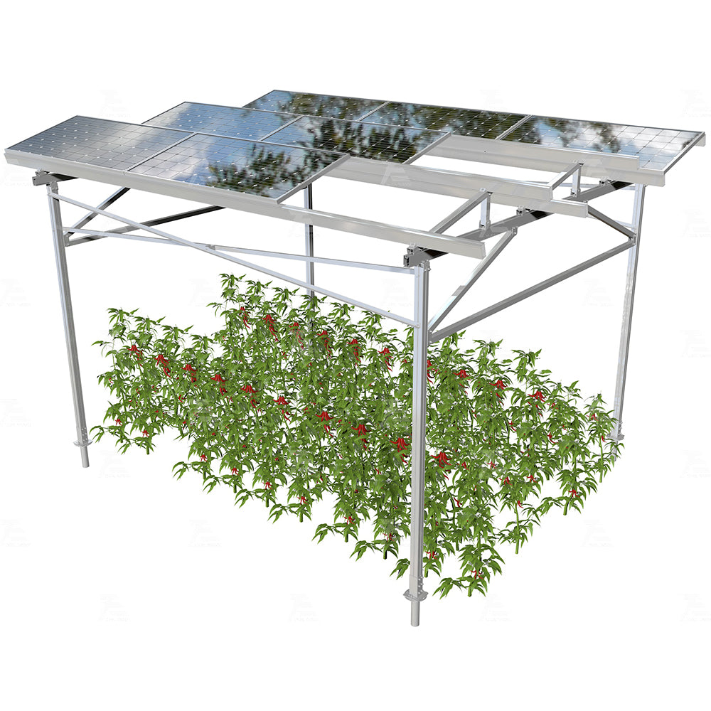 Xiamen Huge Energy Stock Co., Ltd. - Montagesysteme - Agrivoltaic Solar Mounting System Agrivoltaic Solar Mounting System - Art. 9059